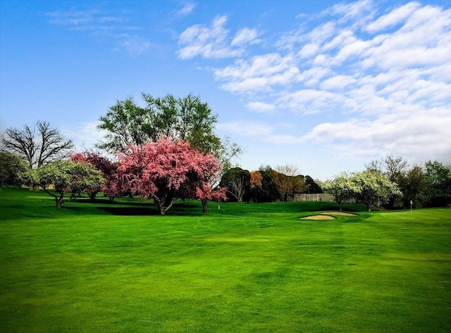 642 Dunham Rd, Gurnee, IL 60031 - view of home's community with a lawn and view of golf course
