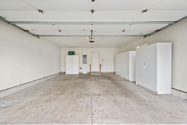 13663 Whittingham Ln, Huntley, IL 60142 - garage featuring electric panel and a garage door opener