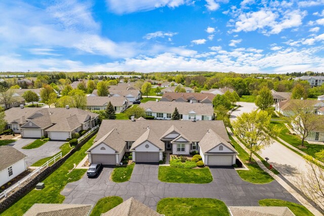 13663 Whittingham Ln, Huntley, IL 60142 - aerial perspective of suburban area