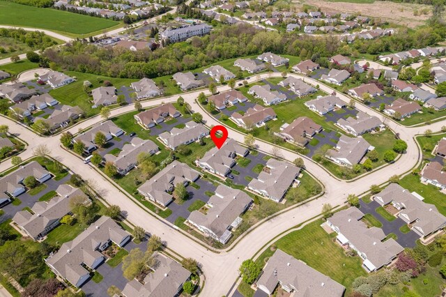 13663 Whittingham Ln, Huntley, IL 60142 - aerial view of property and surrounding area featuring nearby suburban area