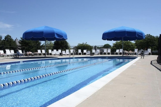 13663 Whittingham Ln, Huntley, IL 60142 - community pool with a patio area