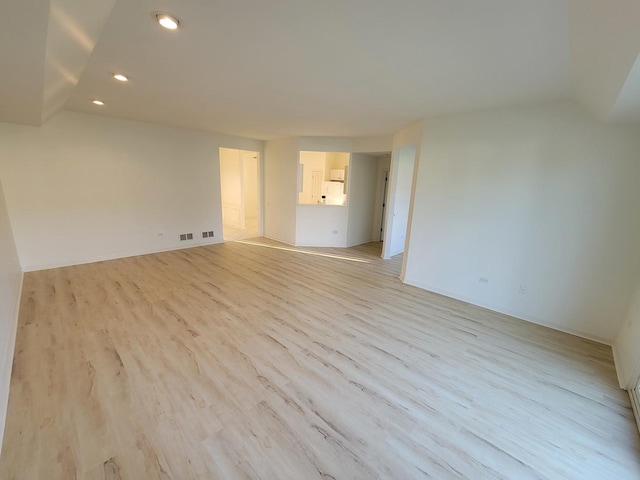 13663 Whittingham Ln, Huntley, IL 60142 - unfurnished room featuring recessed lighting, light wood finished floors, and baseboards