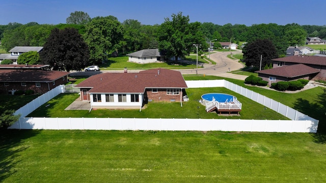 611 Marsha Ln, Rock Falls, IL 61071 - aerial view of property and surrounding area