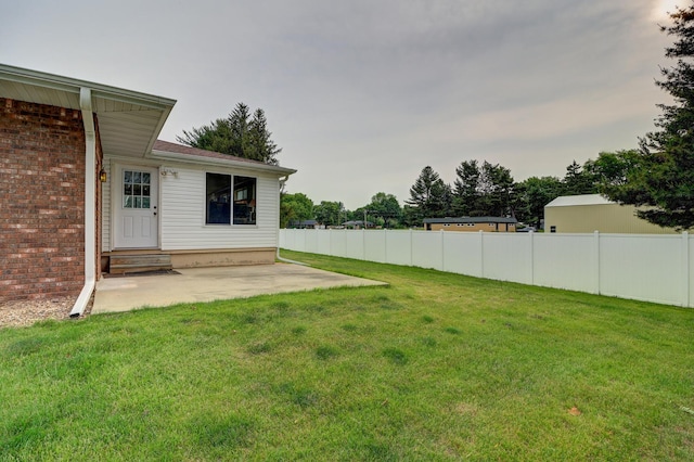 611 Marsha Ln, Rock Falls, IL 61071 - view of yard with a patio area and entry steps