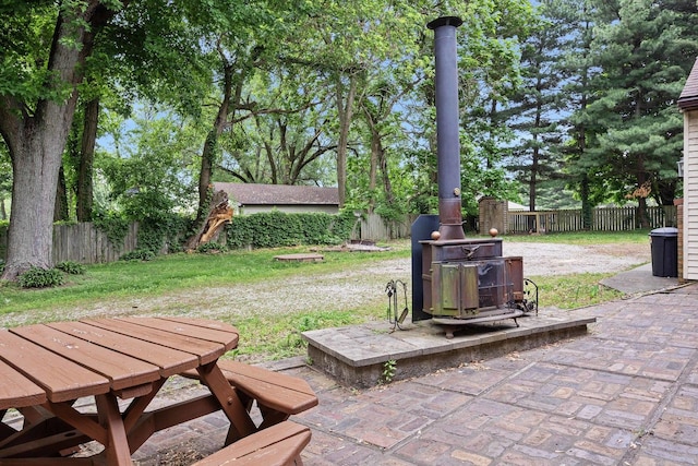 7308 W Lancaster Rd, Peoria, IL 61607 - view of patio