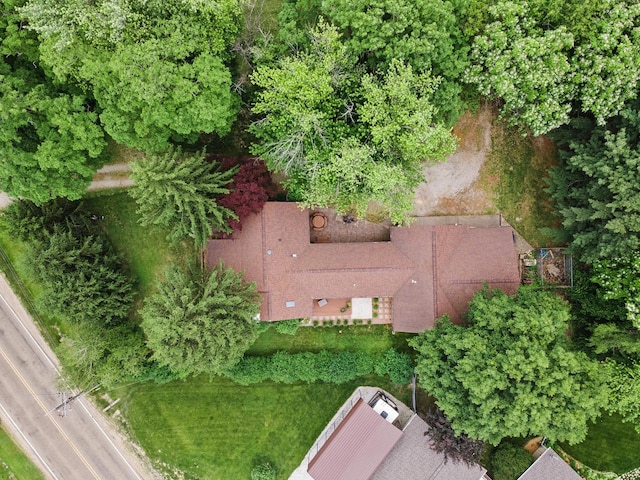 7308 W Lancaster Rd, Peoria, IL 61607 - view from above of property