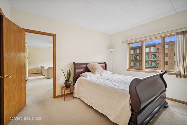 1653 River St Unit 405, Des Plaines, IL 60016 - carpeted bedroom featuring baseboards