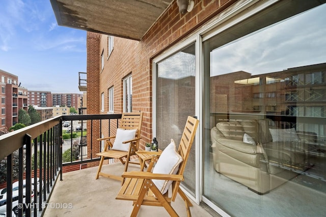 1653 River St Unit 405, Des Plaines, IL 60016 - balcony with a city view