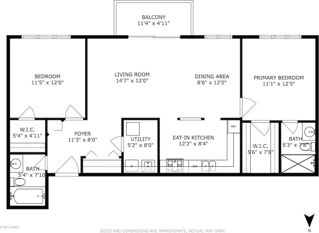 1653 River St Unit 405, Des Plaines, IL 60016 - room layout