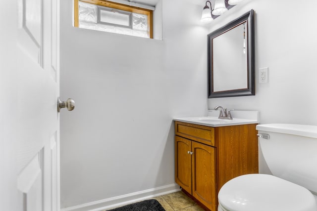 814 S Harvard Ave, Villa Park, IL 60181 - bathroom with vanity and tile patterned floors