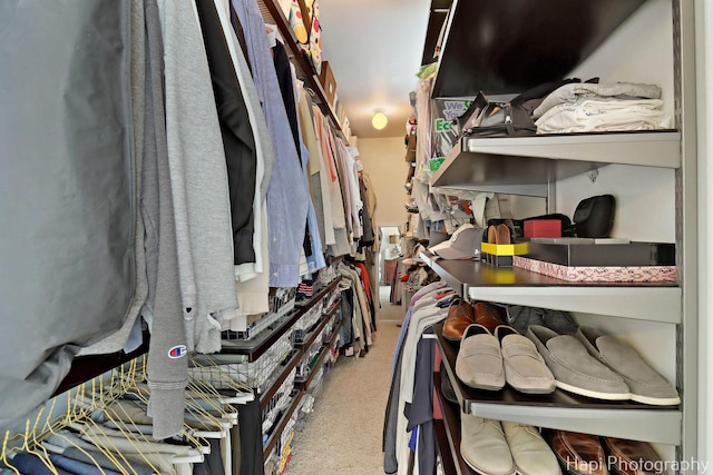 3334 N Odell Ave, Chicago, IL 60634 - walk in closet with carpet flooring