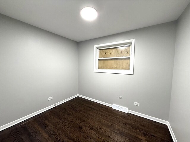 11724 S Loomis St, Chicago, IL 60643 - spare room featuring baseboards and dark wood-style flooring