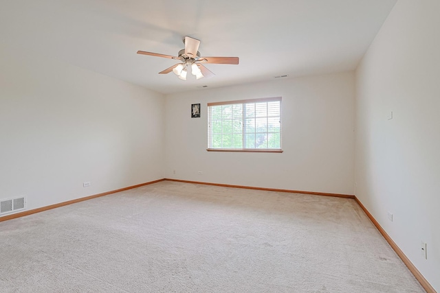 3503 Blue Ridge Ct, Carpentersville, IL 60110 - carpeted empty room with baseboards and ceiling fan