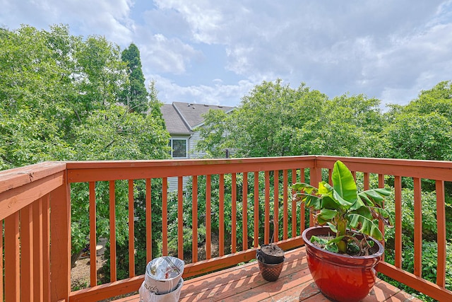 3503 Blue Ridge Ct, Carpentersville, IL 60110 - view of wooden deck