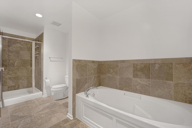 65 E Monroe St Unit 4203, Chicago, IL 60603 - bathroom with a garden tub and a stall shower