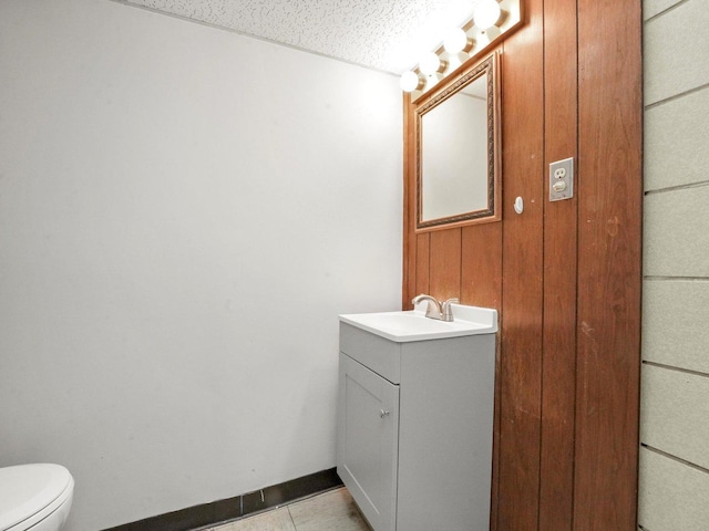 10324 S Sacramento Ave, Chicago, IL 60655 - half bath with vanity and tile patterned floors