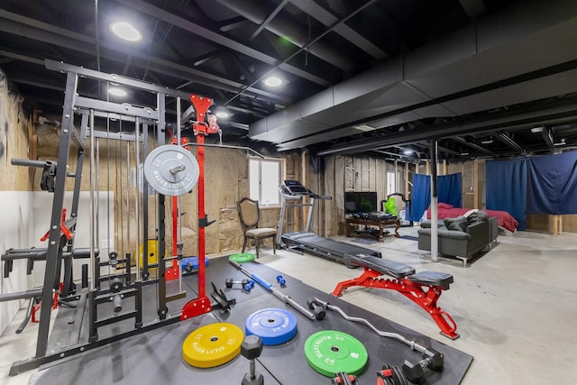 1715 Ivy Ln, Montgomery, IL 60538 - view of exercise area