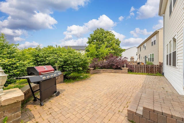 1715 Ivy Ln, Montgomery, IL 60538 - view of patio / terrace with a grill