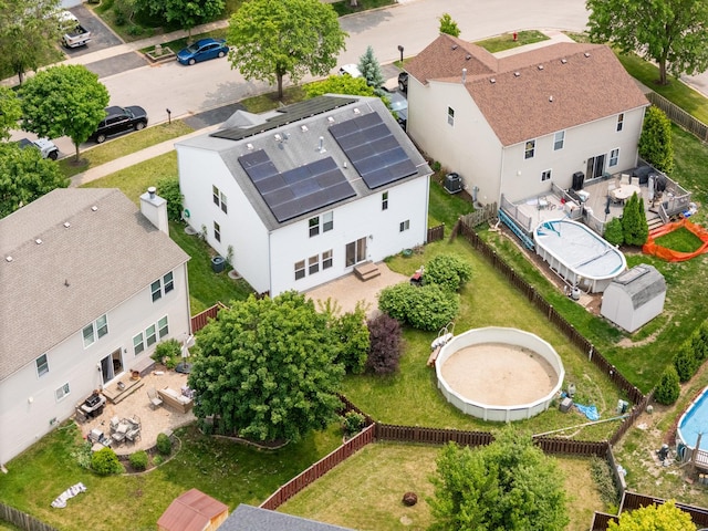 1715 Ivy Ln, Montgomery, IL 60538 - view from above of property