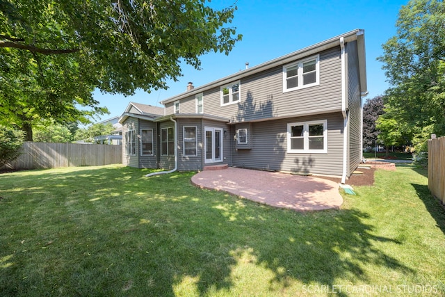 1630 Lois Ann Ln, Naperville, IL 60563 - rear view of house with a patio area