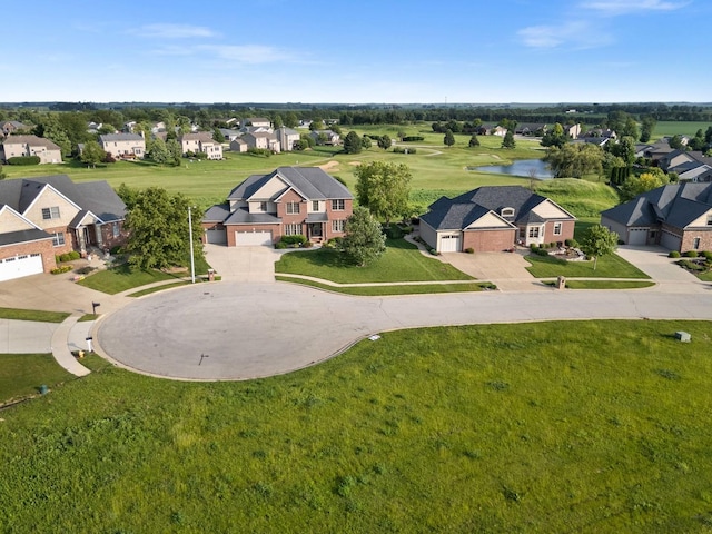 4 Emerald Crest Ct, Bloomington, IL 61705 - aerial view of residential area with a nearby body of water