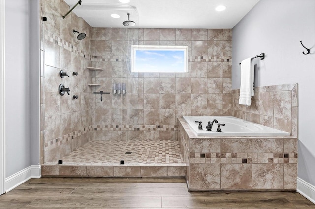 4 Emerald Crest Ct, Bloomington, IL 61705 - full bath with a garden tub and tiled shower