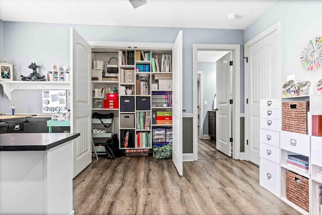 4 Emerald Crest Ct, Bloomington, IL 61705 - home office with wood finished floors