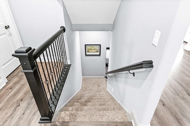 4 Emerald Crest Ct, Bloomington, IL 61705 - stairs featuring wood finished floors