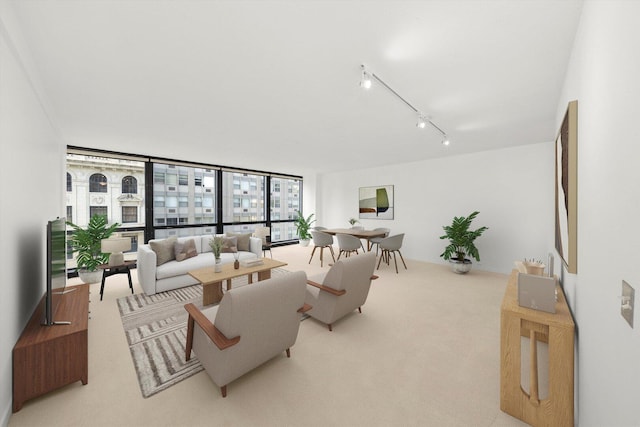 900 N Lake Shore Dr Unit 1104, Chicago, IL 60611 - carpeted living area featuring floor to ceiling windows