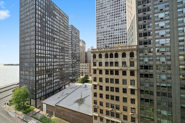900 N Lake Shore Dr Unit 1104, Chicago, IL 60611 - view of building exterior featuring a city view and a water view