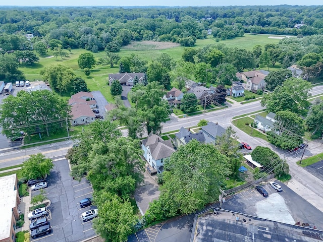 645 E Calhoun St, Woodstock, IL 60098 - aerial view of residential area