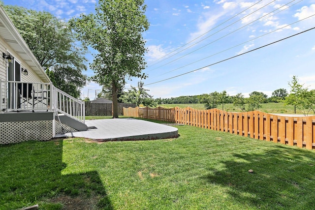 2040 Honey Locust Dr, Algonquin, IL 60102 - fenced backyard with a patio area