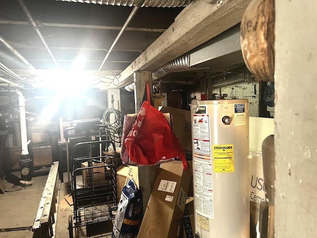 256 W 23rd Pl, Chicago, IL 60616 - unfinished basement with water heater