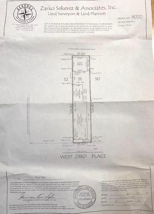 256 W 23rd Pl, Chicago, IL 60616 - floor plan / room layout