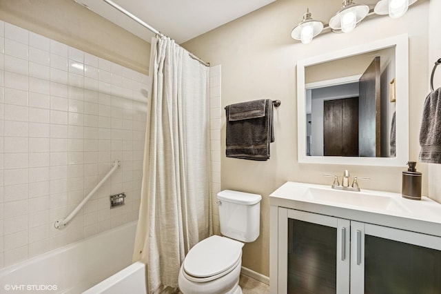 2980 Northampton Dr Unit A2, Rolling Meadows, IL 60008 - bathroom featuring toilet, vanity, and shower / tub combo