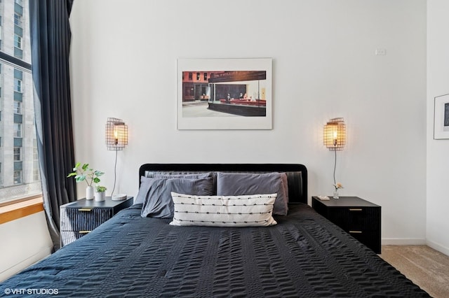 333 W Hubbard St Unit 708, Chicago, IL 60654 - carpeted bedroom with multiple windows