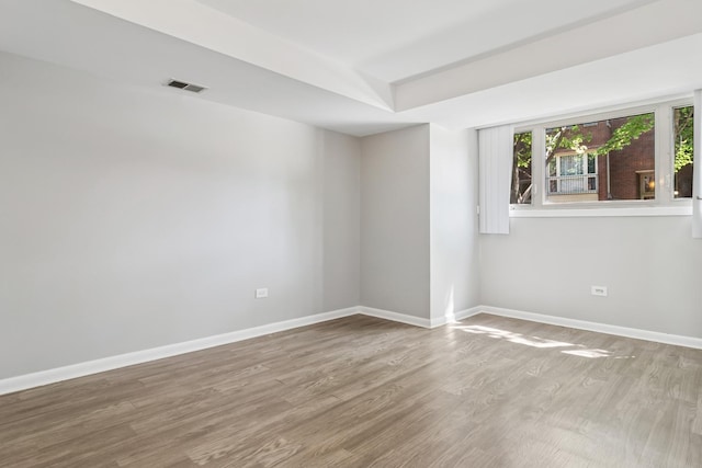 2717 S Michigan Ave, Chicago, IL 60616 - spare room with wood finished floors and baseboards