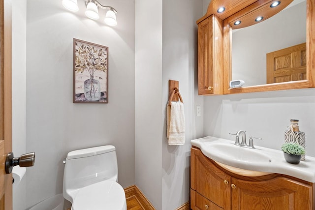 6099 Polo Club Dr, Yorkville, IL 60560 - half bath with toilet and vanity
