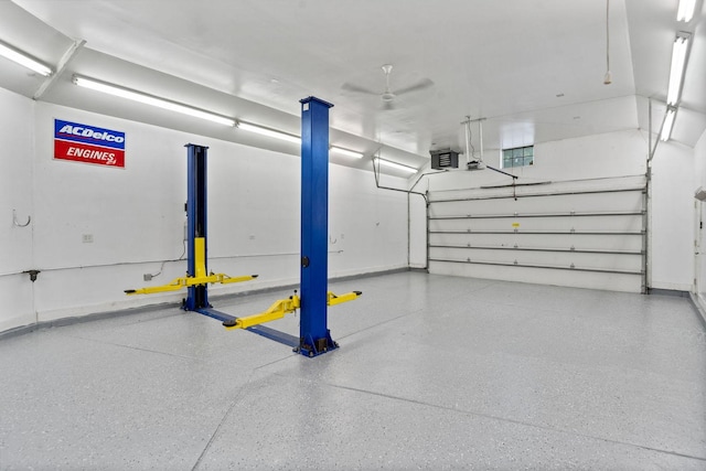 6099 Polo Club Dr, Yorkville, IL 60560 - garage featuring baseboards and a garage door opener