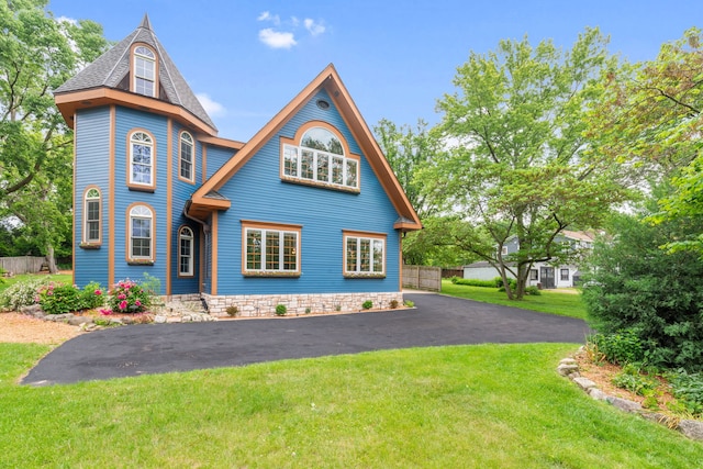 1616 Riverside Ave, Saint Charles, IL 60174 - view of front of property with a front lawn
