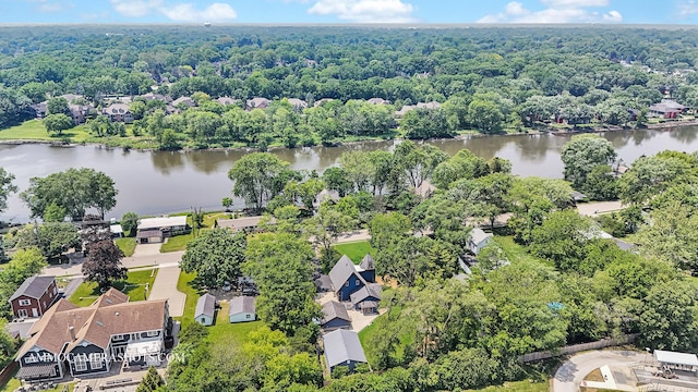 1616 Riverside Ave, Saint Charles, IL 60174 - aerial perspective of suburban area featuring a nearby body of water