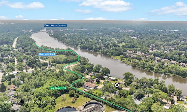 1616 Riverside Ave, Saint Charles, IL 60174 - aerial view of a large body of water
