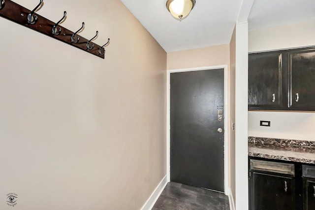 3030 Roberts Dr Unit 4, Woodridge, IL 60517 - entryway featuring baseboards and concrete flooring