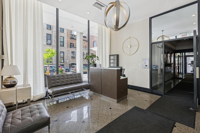 1400 N State Pkwy Unit 9F, Chicago, IL 60610 - reception featuring recessed lighting