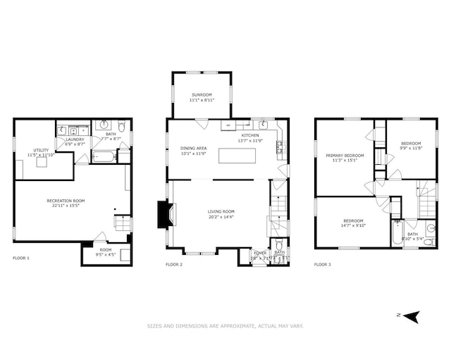 8335 Kostner Ave, Skokie, IL 60076 - floor plan / room layout