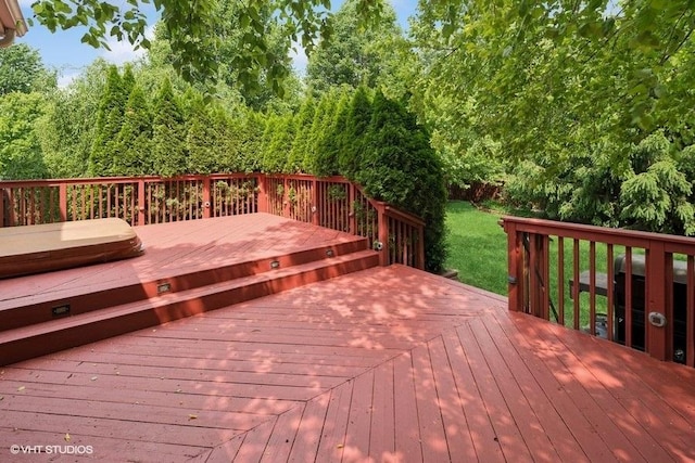 2746 Middleton Ct, Aurora, IL 60503 - view of deck