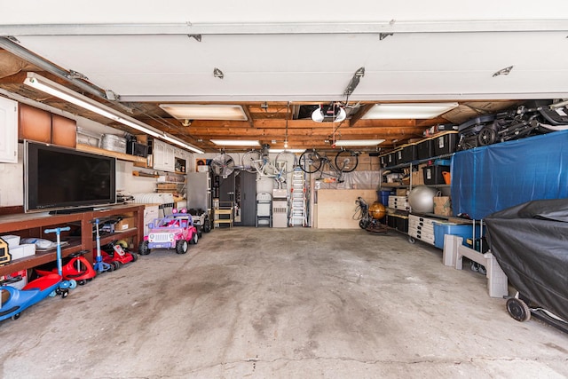 7141 W 72nd St, Chicago, IL 60638 - garage with a garage door opener