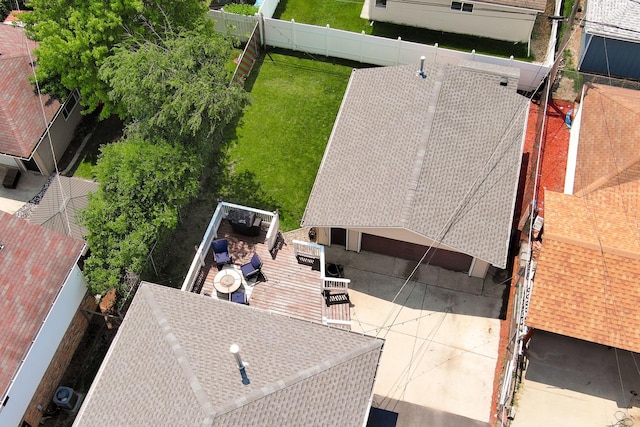 7141 W 72nd St, Chicago, IL 60638 - view from above of property