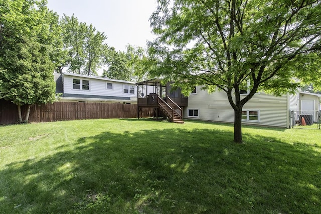 33061 N Rolling Hills Rd, Grayslake, IL 60030 - view of yard with stairs