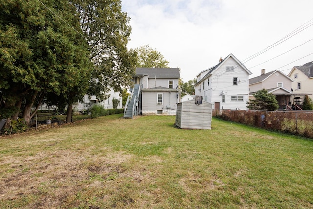 341 S 5th Ave, Kankakee, IL 60901 - view of yard featuring stairs